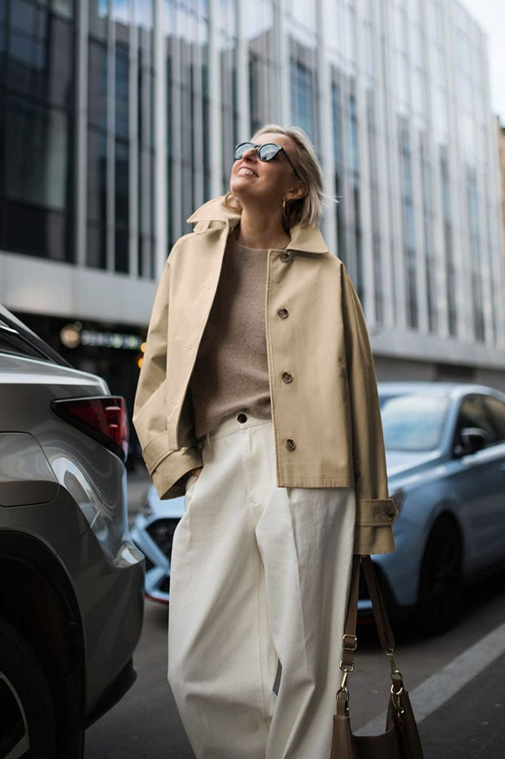 Drune | Khaki Langarmjacke