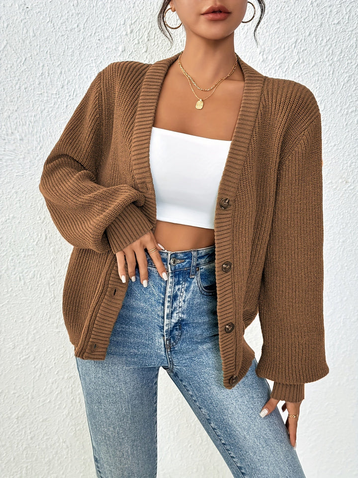 Drune | warmer Baumwolle Strickcardigan für Damen - Perfekt für lässige Tage