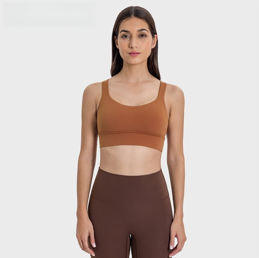 Drune | Schöner Rücken Design schlanke Brust heben nahtlose Yoga-BH