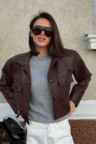 Drune | Passform Leder Moto Jacke