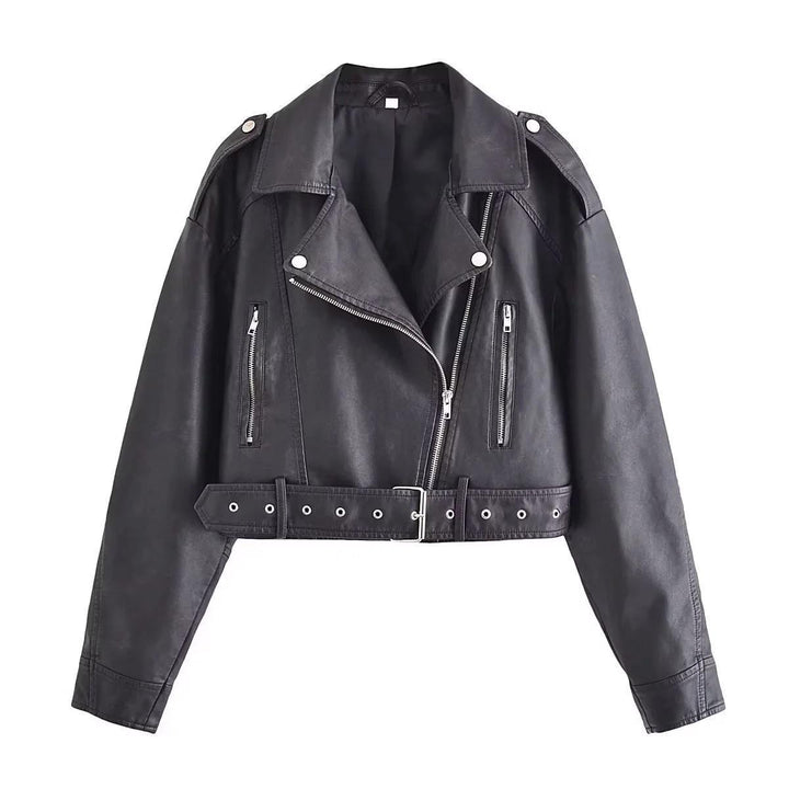 Drune | Waschbare, Farbverlaufende Lederjacke Für Damen*