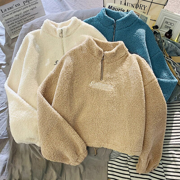 Drune | Damen Fleece-Pullover für kühle Tage
