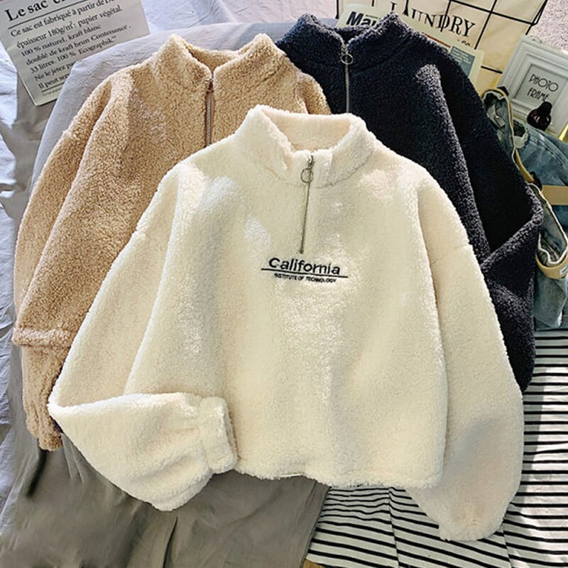 Drune | Damen Fleece-Pullover für kühle Tage