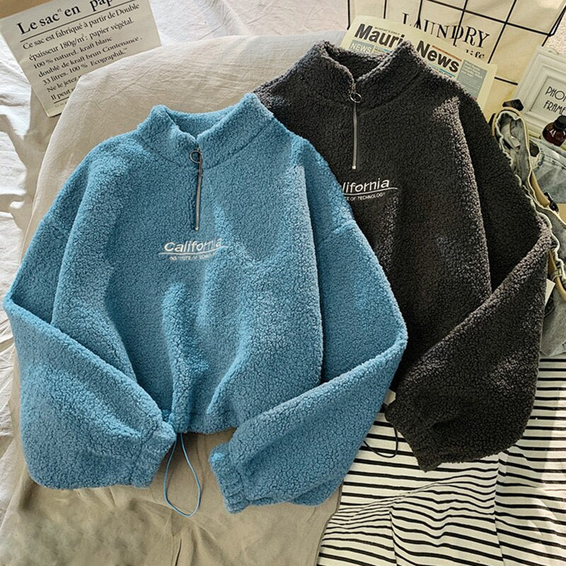 Drune | Damen Fleece-Pullover für kühle Tage