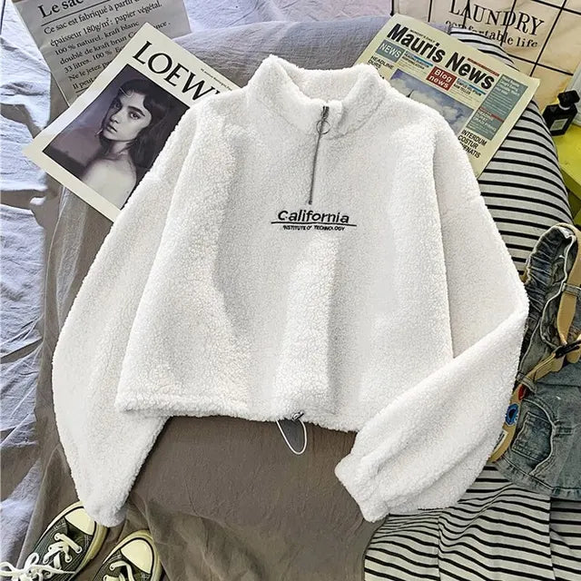 Drune | Damen Fleece-Pullover für kühle Tage