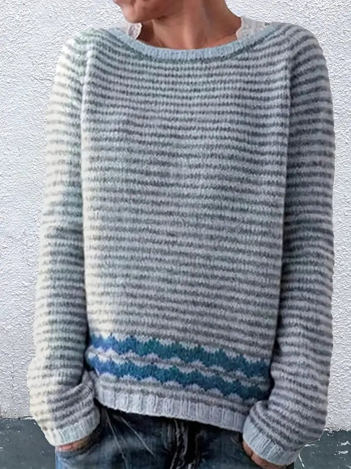Drune | Gestreifter Pullover