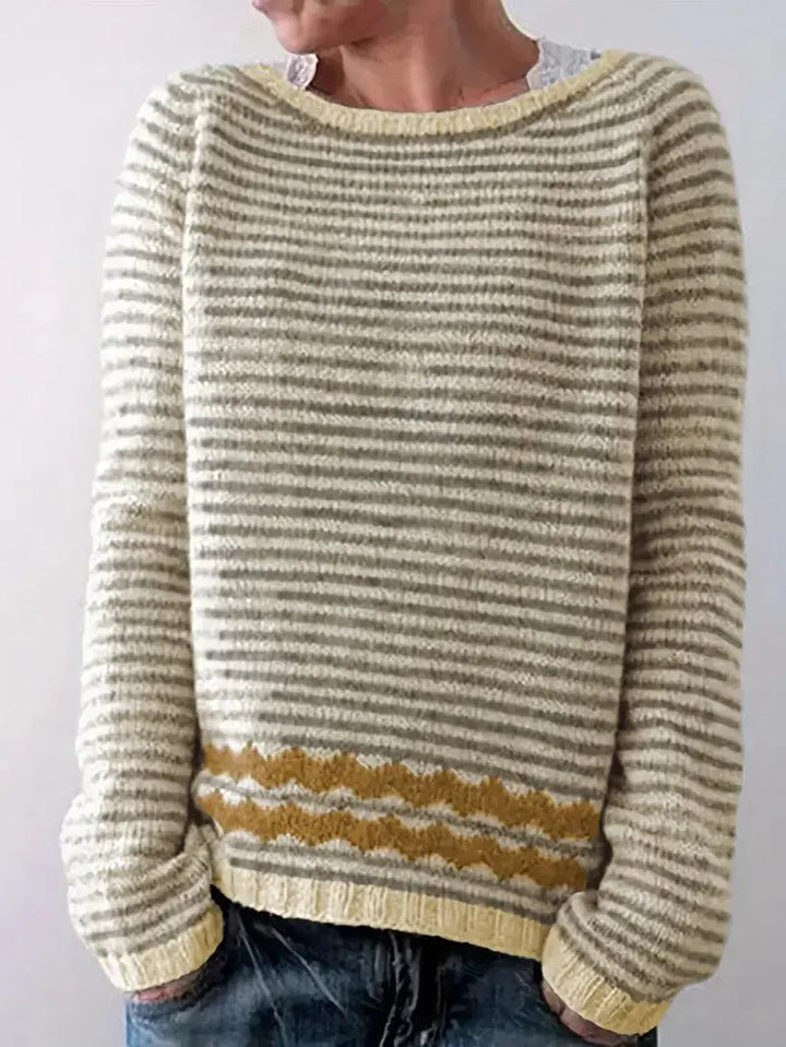 Drune | Gestreifter Pullover