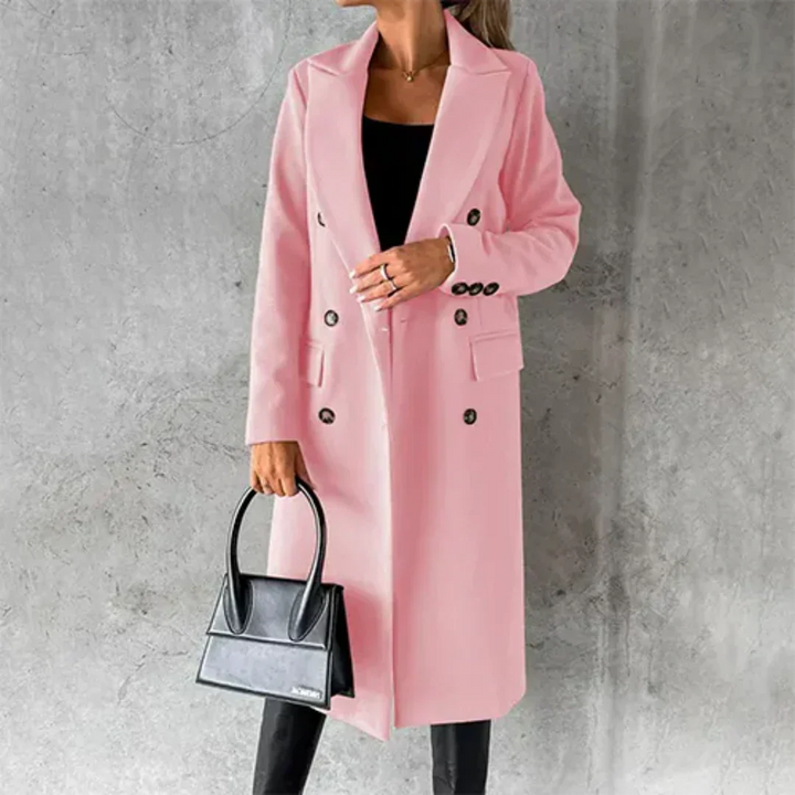 Drune | Chaya Damen Winter Lang Trench Mantel Warme