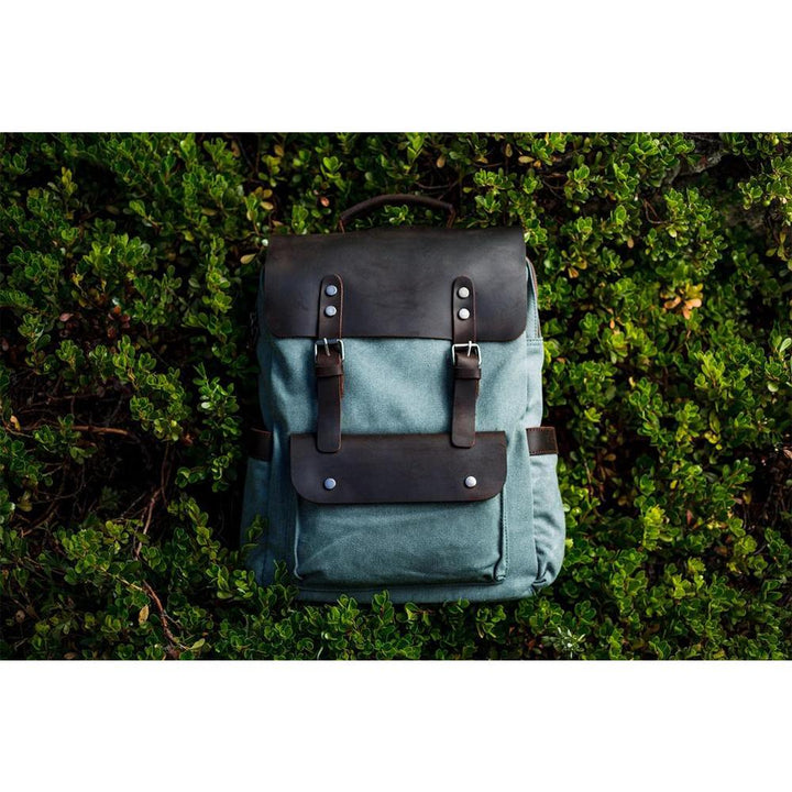 Drune | Canvas Rucksack - Stockholm - Stilvoller und nachhaltiger Rucksack für den täglichen Gebrauch