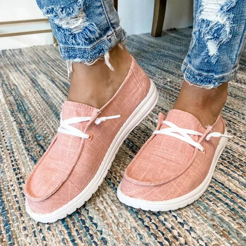 Drune | Canvas Schnürschuhe für Damen