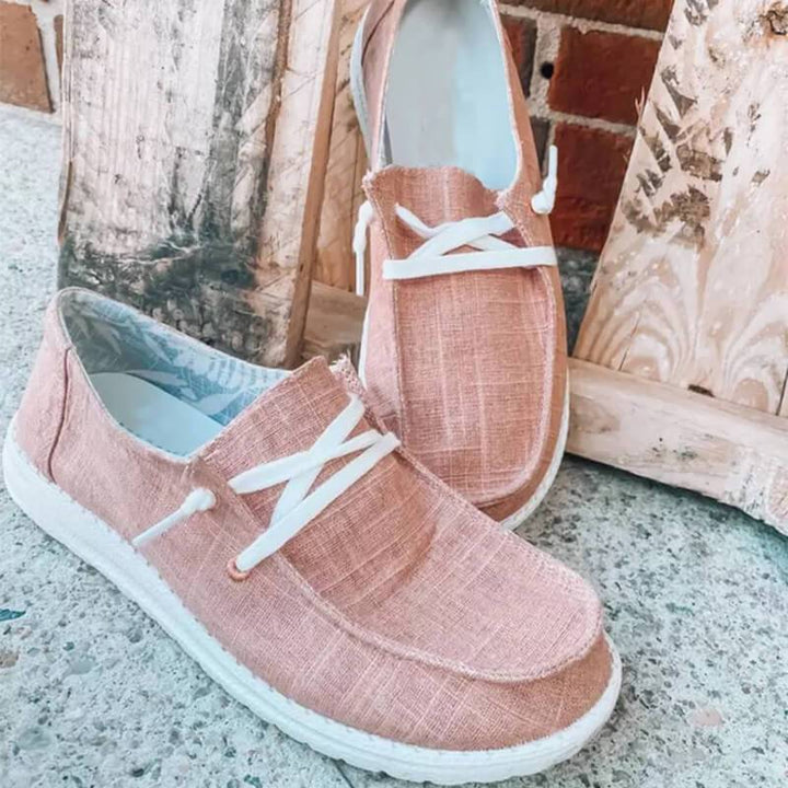 Drune | Canvas Schnürschuhe für Damen