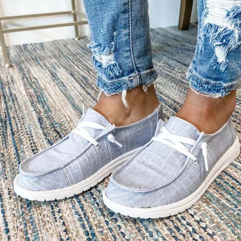 Drune | Canvas Schnürschuhe für Damen