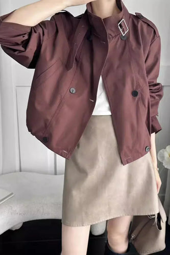 Drune | Cropped Casual Lockere Jacke