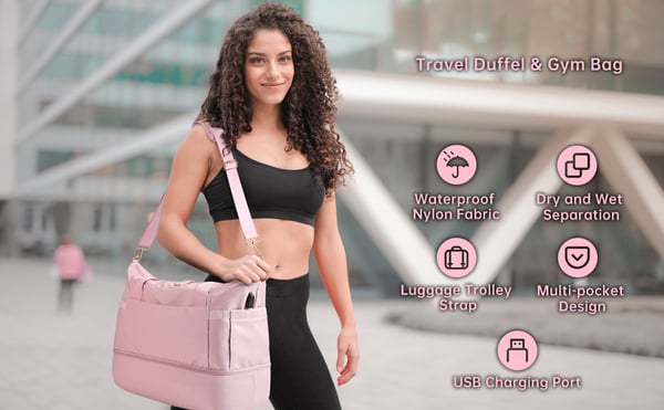 Drune | Vielseitige, Wasserdichte Und Geräumige Tragetasche Ihr Partner Für Reisen Und Im Fitnessstudio