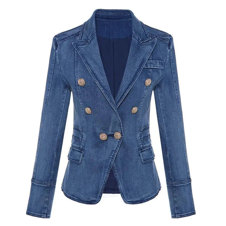 Drune | Freizeit Denim Blazer Damen - Freizeit - Unicolor