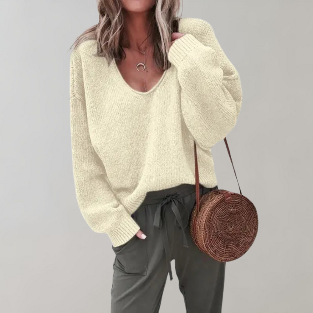 Drune | Lässiger Strickpullover für Frauen
