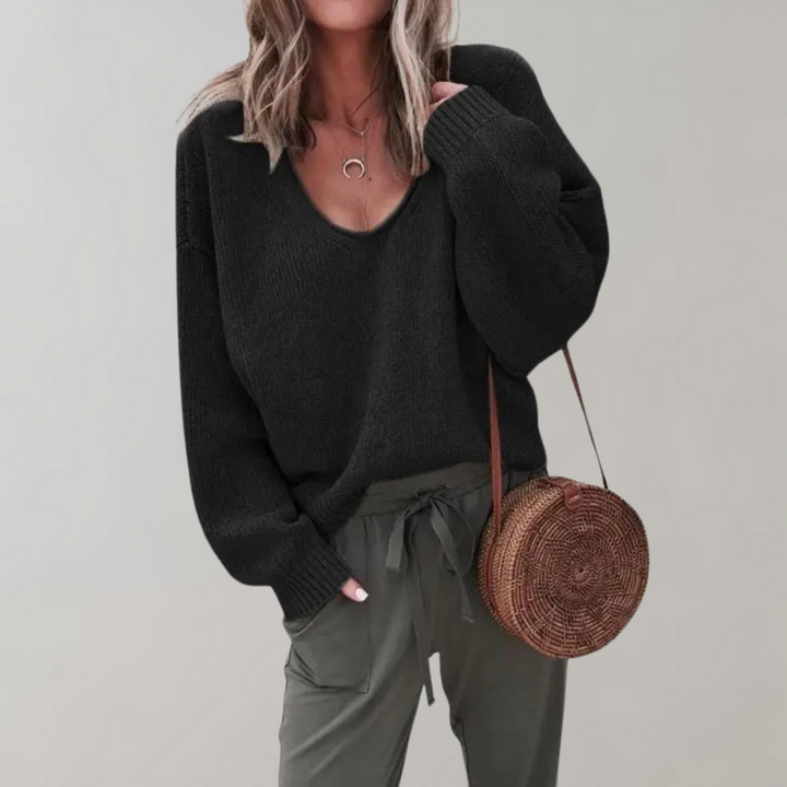 Drune | Lässiger Strickpullover für Frauen
