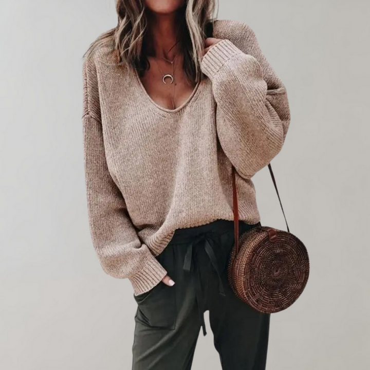 Drune | Lässiger Strickpullover für Frauen
