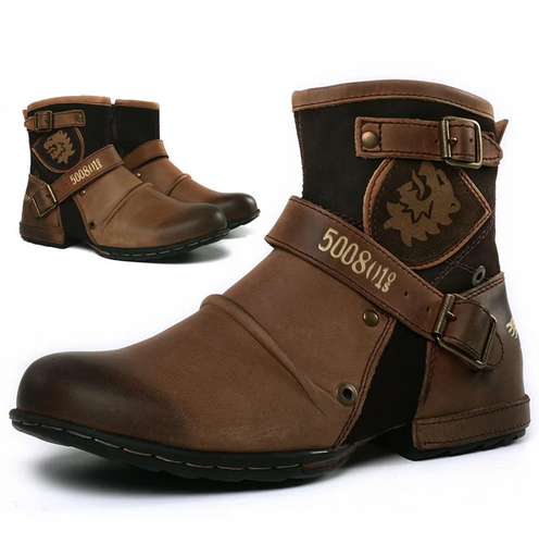 Drune | Weinlese Stil Herrenstiefel