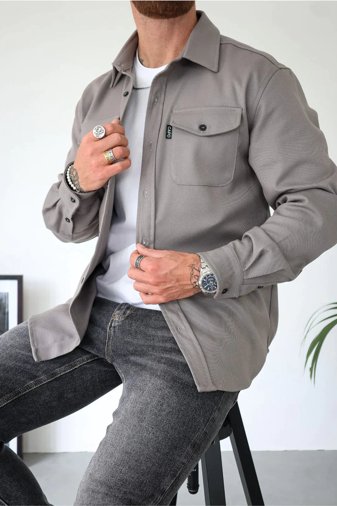 Drune | Premium Knopfleiste Jacke