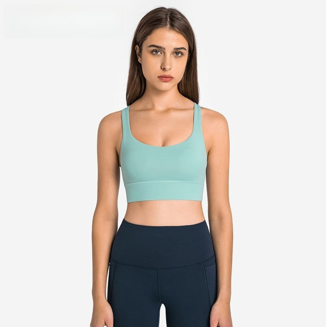 Drune | Schöner Rücken Design schlanke Brust heben nahtlose Yoga-BH