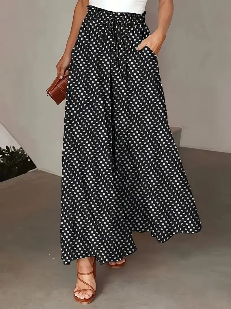 Drune | Elegante und Schicke Hose mit Weitem Bein
