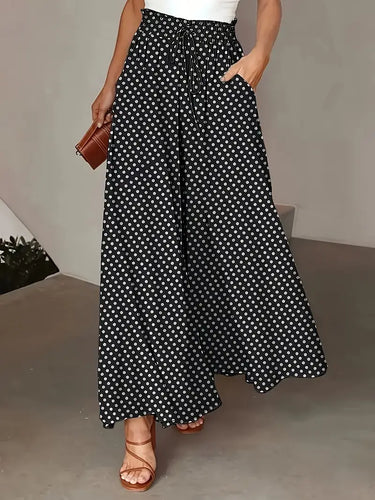 Drune | Elegante und Schicke Hose mit Weitem Bein