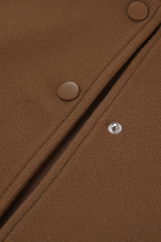 Drune | Wollen Stehkragenjacke