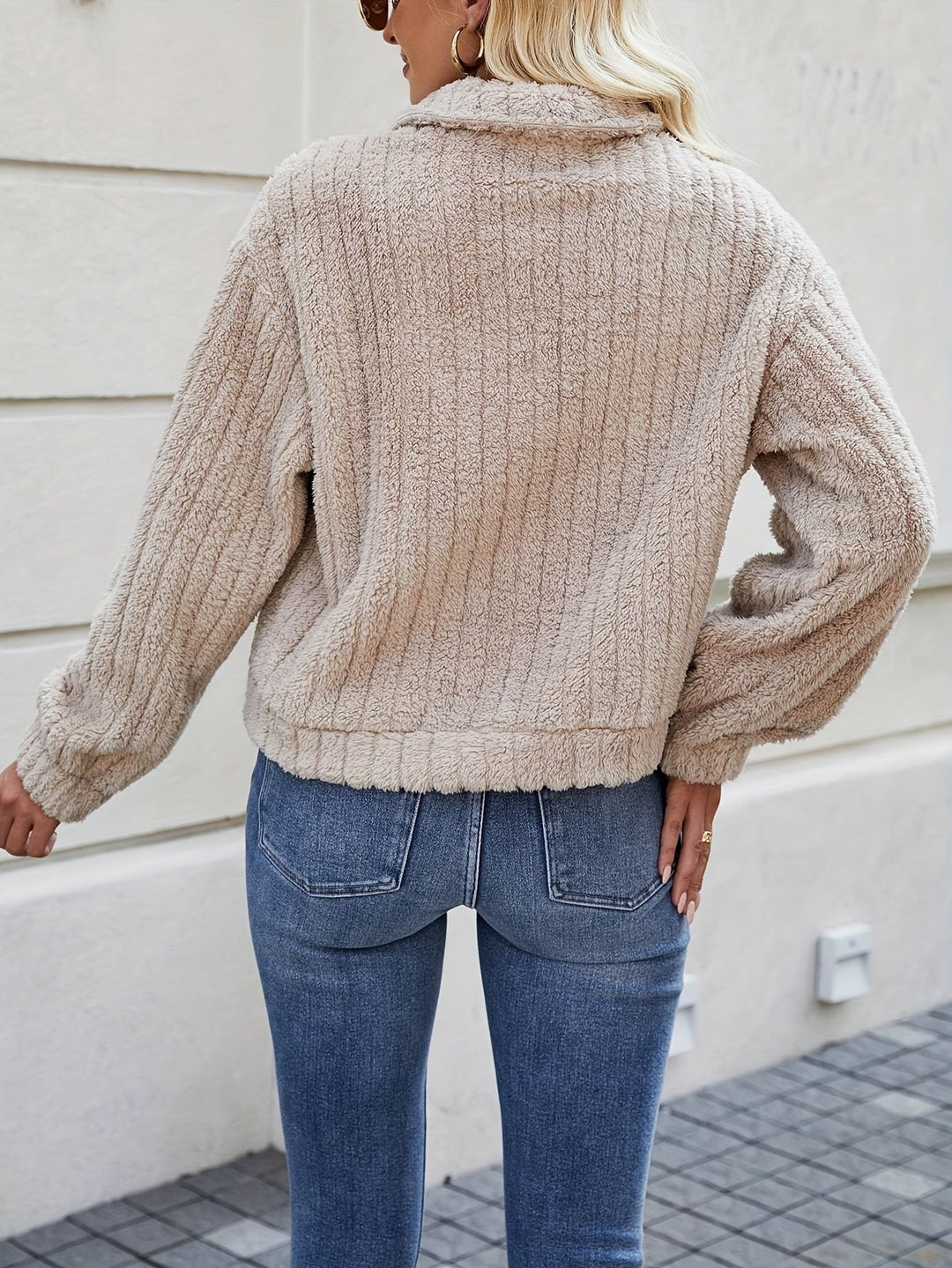 Drune | Weiche Strickjacke mit Knöpfen Polyester Gemütlich und Warm
