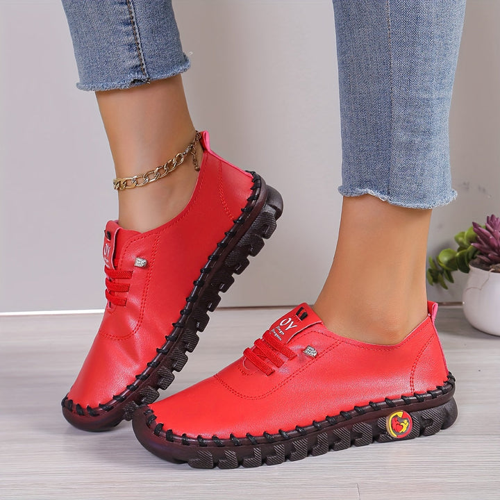 Drune | Bequeme Lederschuhe Mit Runder Spitze