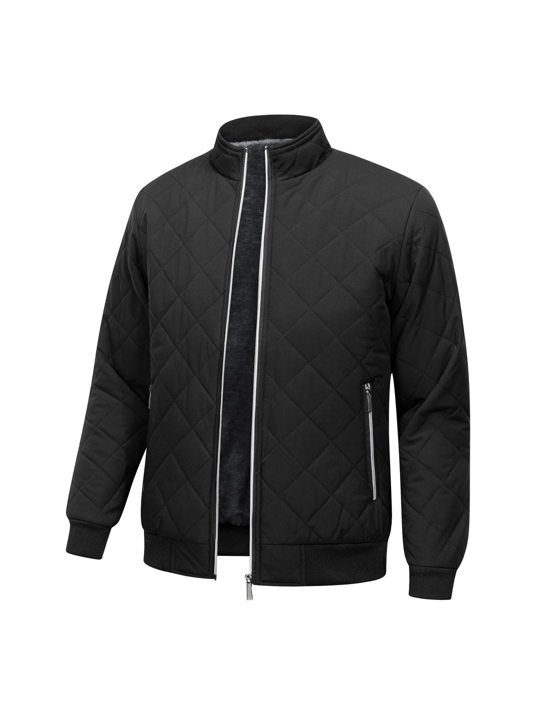 Drune | Solide Fleece Warme Puffer Winter Jacke Für Herren - Perfekt für Kalte Wintertage
