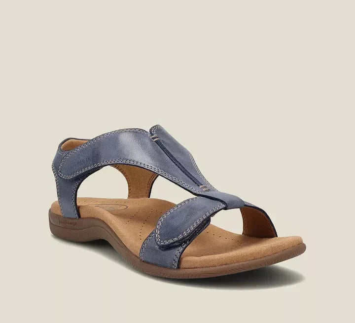 Drune | Luxuriöse orthopädische Sandale mit T-Riemen-Design und Fußgewölbeunterstützung