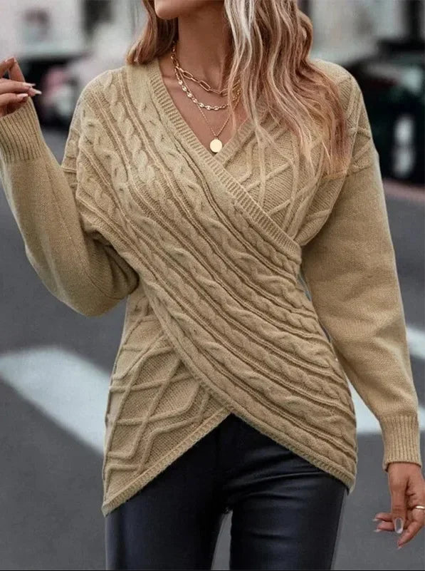 Drune | Stylish lightweight knitted sweater for women