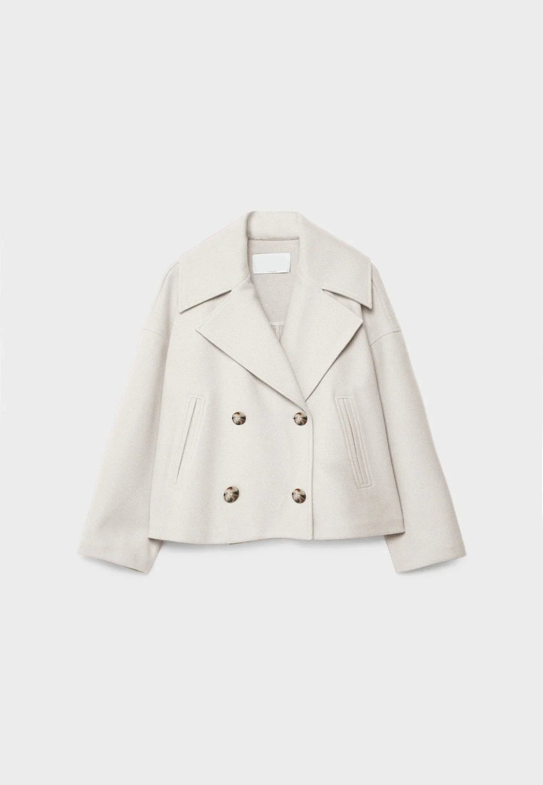 Drune | Stylish double-breasted short jacket