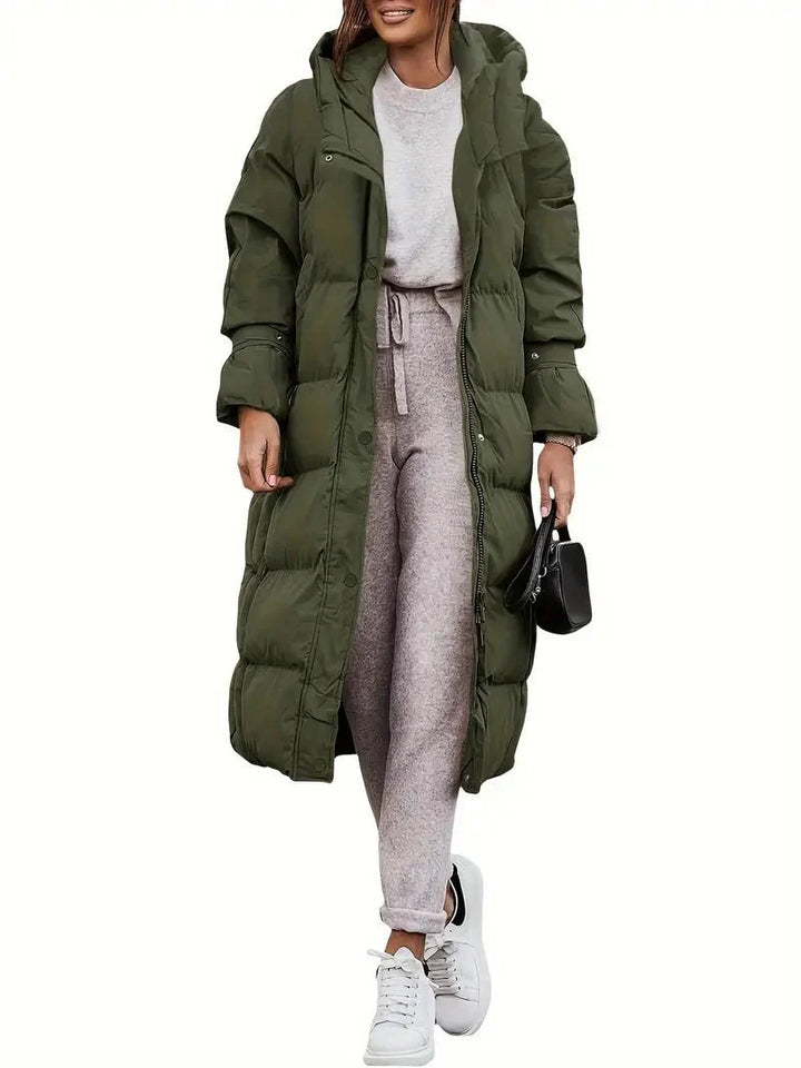 Drune | Puffer-Jacke mit Kapuze - Ultra-warme Isolation - Wasserabweisend - Winter Casual