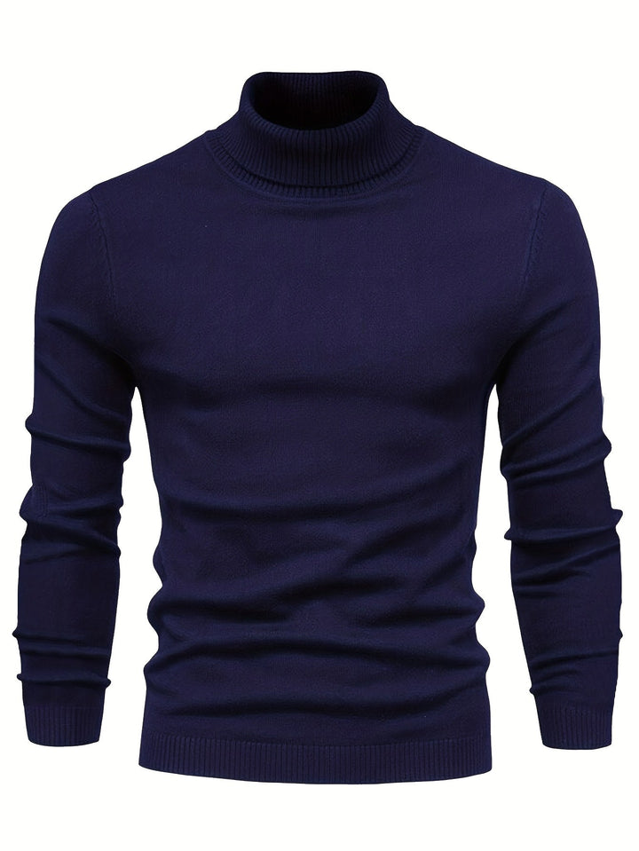 Drune | Klassischer Rollkragenpullover Weich und Stilvoll Wollmischung
