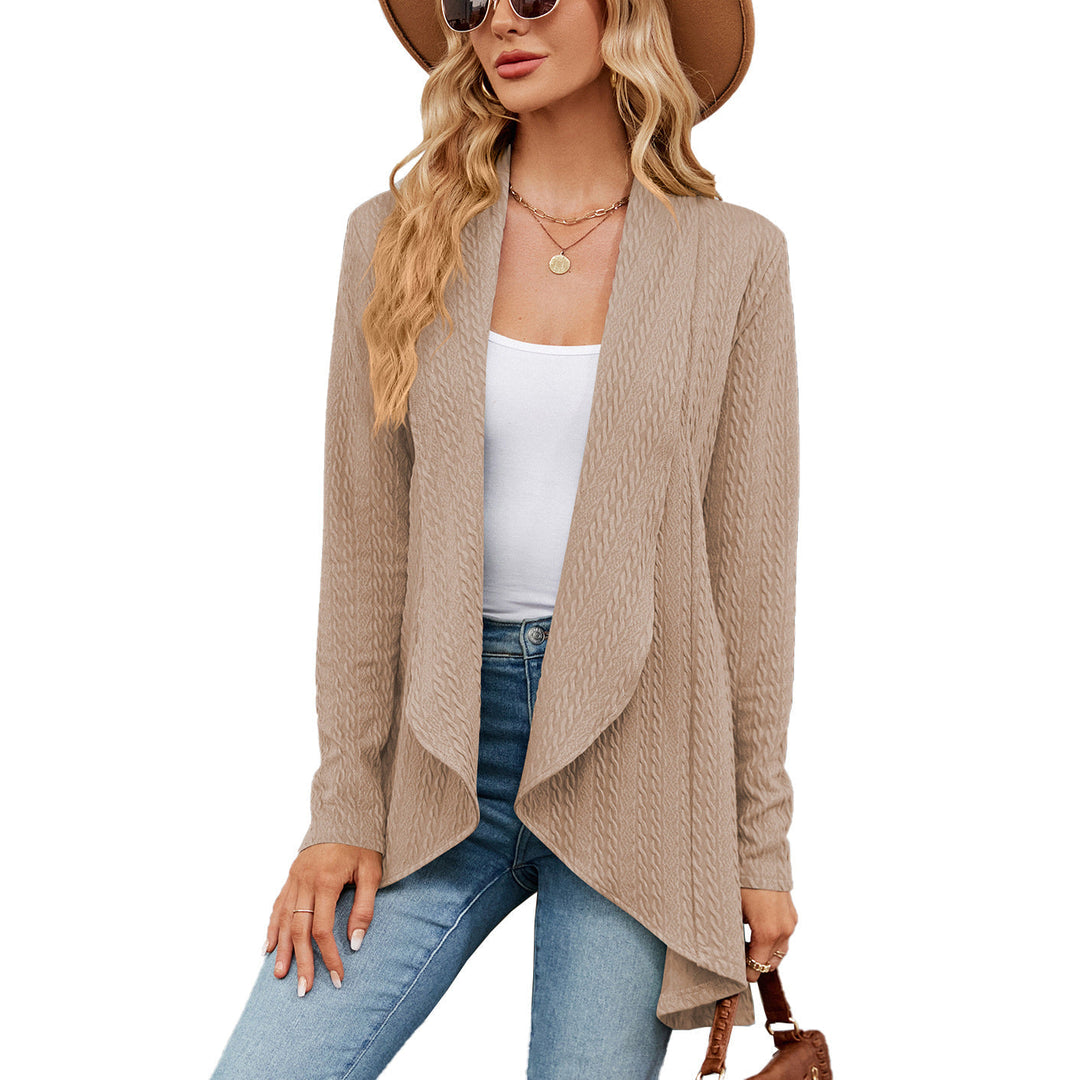 Drune | Langärmelige Jacke für Damen In Uni-Farbe