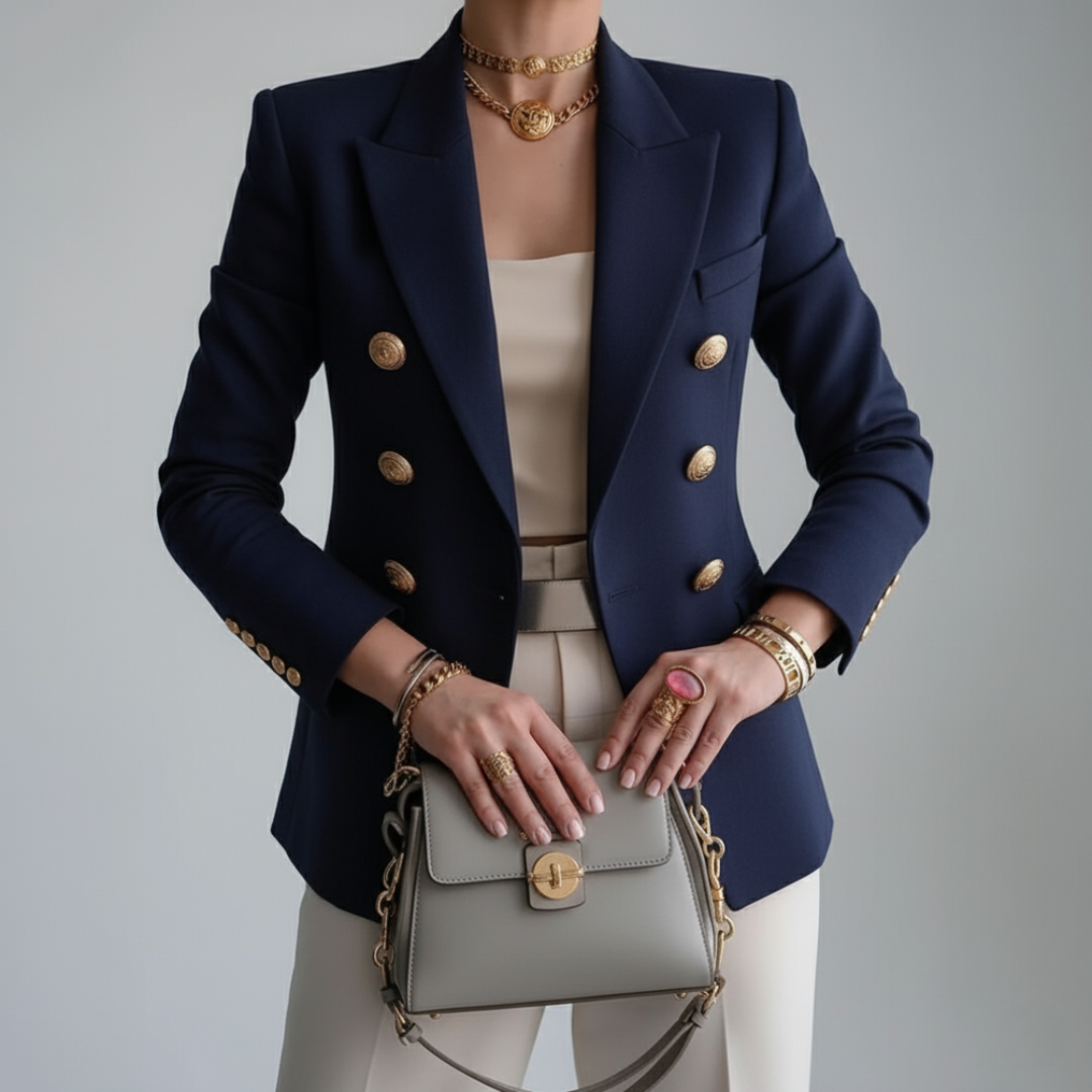 Drune | Damen Doppelreihiger Blazer