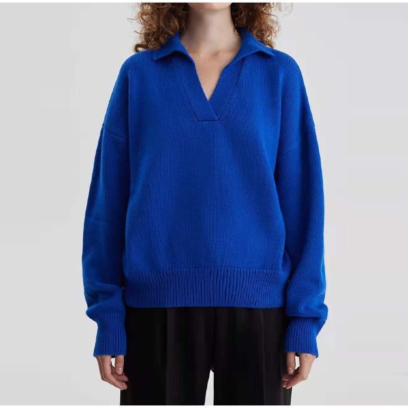 Drune | Damen V-Ausschnitt Pullover