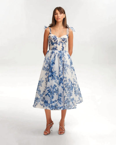 Drune | Verzaubernd Blaues Kleid