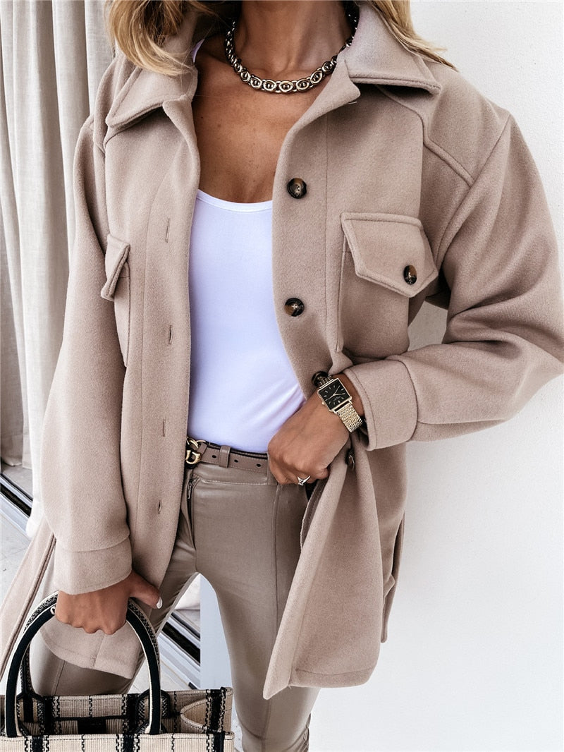 Drune | Jacke - Bequeme Oversized-Jacke für Frauen