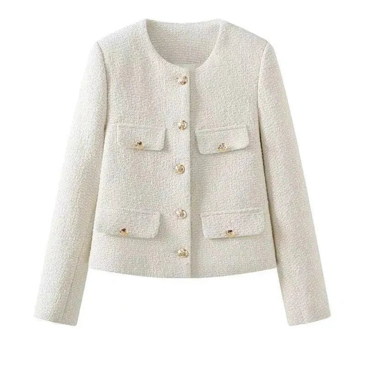 Drune | Schicke Multipocket Damen Tweedjacke