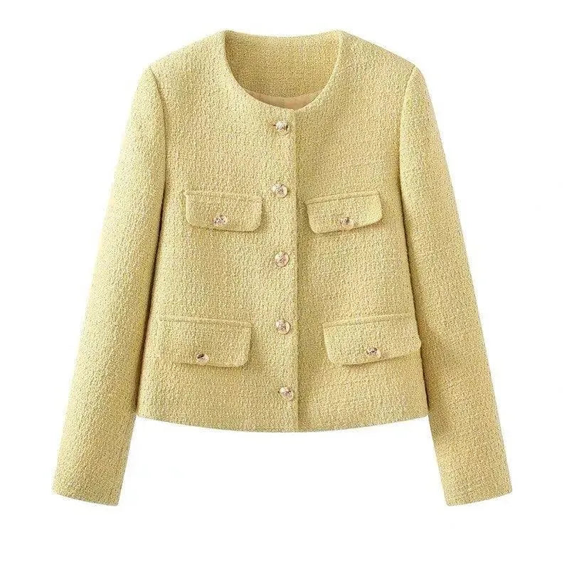 Drune | Schicke Multipocket Damen Tweedjacke