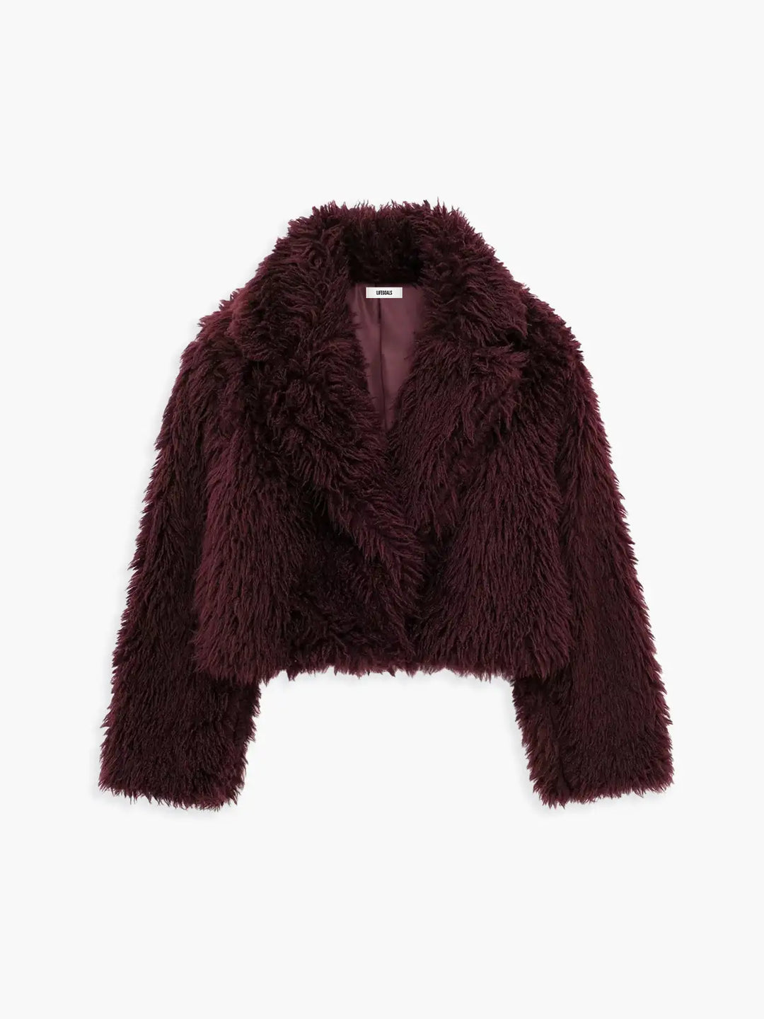 Drune | Übergroße Kunstpelzjacke
