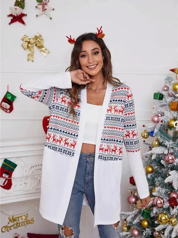 Drune | Lässig Frauen Strickjacke Pullover