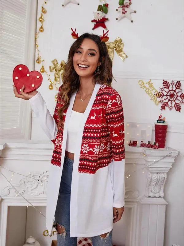 Drune | Lässig Frauen Strickjacke Pullover