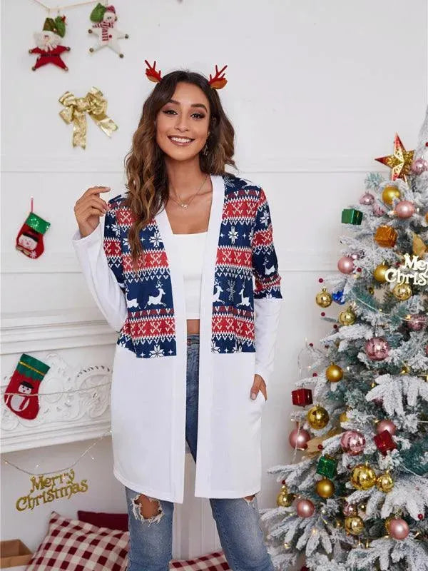 Drune | Lässig Frauen Strickjacke Pullover