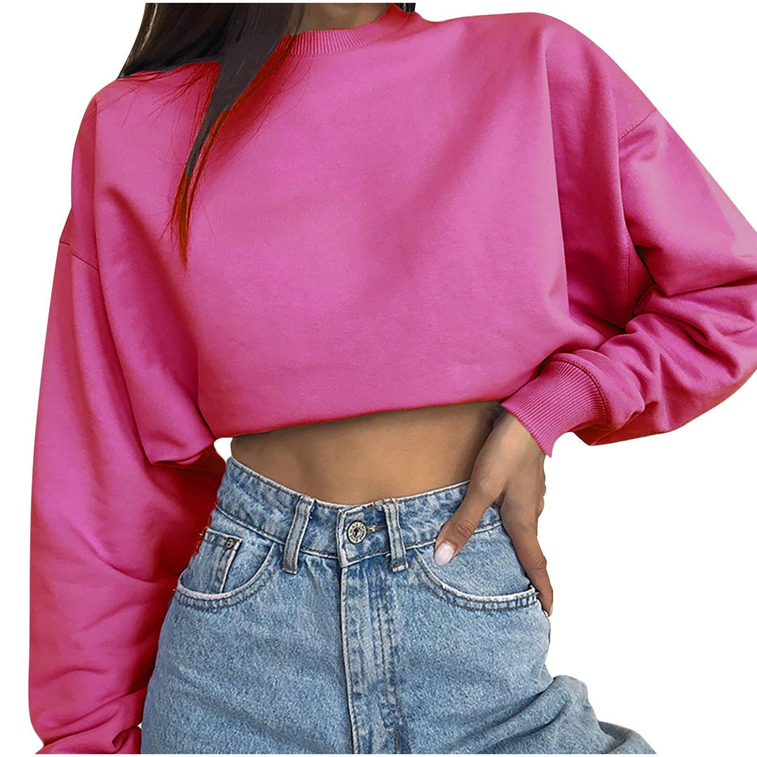 Drune | Gekürzter Langarmpullover für Frauen
