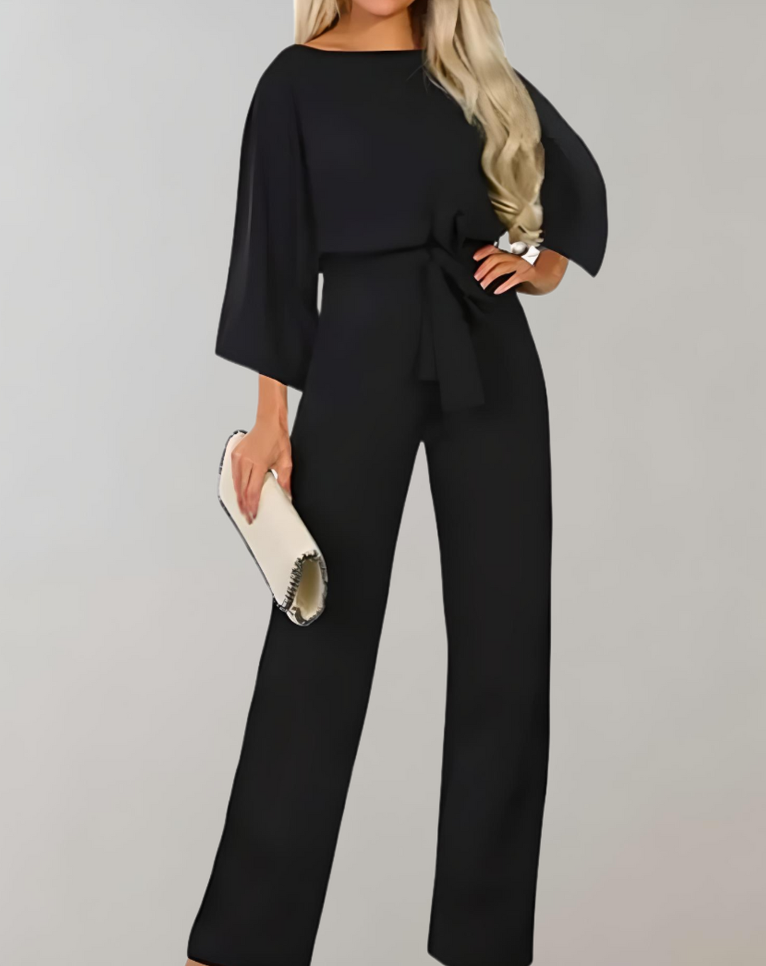 Drune | Wunderschön passender Jumpsuit mit halblangem
