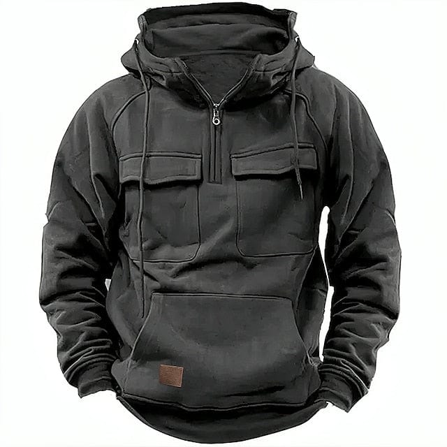 Drune | Winter-Hoodie für Männer Warm